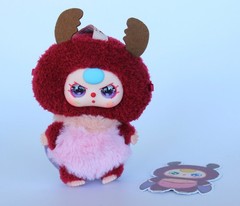 Baby Three BB3 Elf Series Beetle Plush Insect Pendant SPECIAL EYES