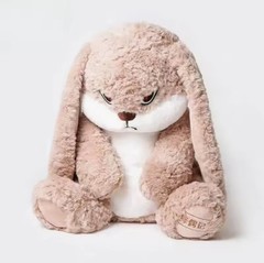 42CM Large 17″ Angry Rabbit Plush Toy Kawaii Bunny Doll Soft Stuffed Animal Gift