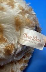 Dan Dee Stuffed Soft Cow Plush for Age 3+ Brown and White Collector’s Choice