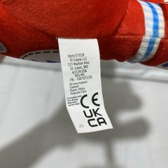 Cepia Bolt Red Elephant Plush Pop Art Soft Beanbag 10” Stuffed Toy