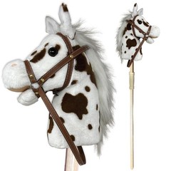 Nature Bound Stick Horse | Plush Handcrafted Hobby Horse | Stick Pony Provides F