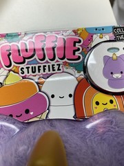 Fluffie Stuffiez Small *UNICORN* Pull Fluff to Reveal Surprise Plush Underneath