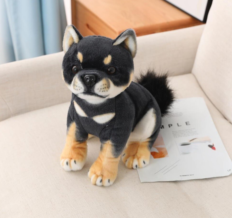 Sitting Shiba Inu Puppy Dog 7″ Stuffed Animal Plush Toys Toddler Doll Kids Gifts