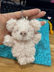 Jellycat Little Pig Mini Plush Bag Charm Keychain Cute Collectible NWT 2026