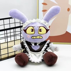 25cm New Maid Jax Plush Doll Soft Rabbit Toy Cute Stuffed Animal Kids Gift Decor