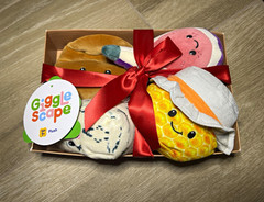 Giggle Scape Mixed Lot Food Plush Stuffed Animals Gift Box Set (2 Boxes)