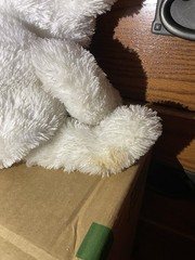 Cepia Glo-E Bear 16” White Color Kinetics Light-Up Plush Toy Works Perfectly!