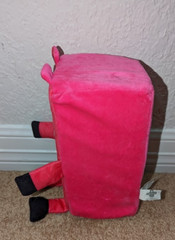 Bright Pink Rectangle Piggy Soft Spongy 11″  Tall by Emerald Toy ‘2018