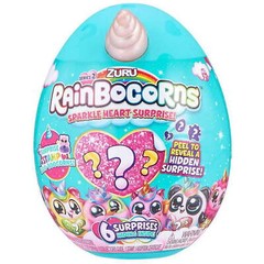 Mini Rainbocorn Plush Sparkle Heart Surprise – Series 2- RANDOM
