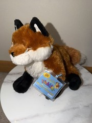 Ganz Webkinz Fox Plush HM171 Retired Stuffed Animal Toy Red Fox Sealed With Code