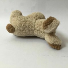 Vintage Sigikid Hopping Rabbit Hase Lovely tiny beige brown color 11cm Rare
