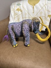 Vintage Woolly Mammoth Plush Stuffed Animal By Applause Determined Products Inc
