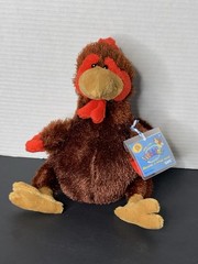 Ganz Webkinz CUTE FUZZY ROOSTER 8″ Plush Stuffed Animal Toy HM346