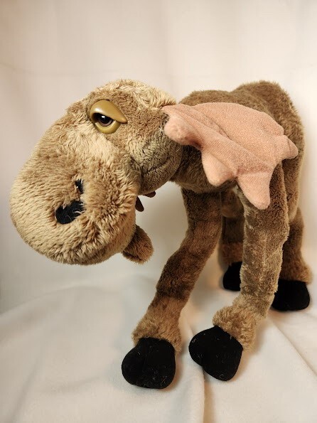 2000 Bearfoots Woodland Plush Standing Moose Big Sky Carvers 13″ Bendable