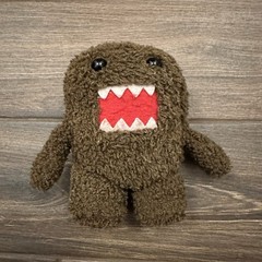 Jakks Pacific BROWN DOMO MONSTER 7” Plush STUFFED ANIMAL Toy