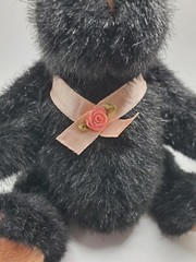Vintage North American Bear Co. Jointed Bunny Rabbit Hopwood Jr. 1989 Black