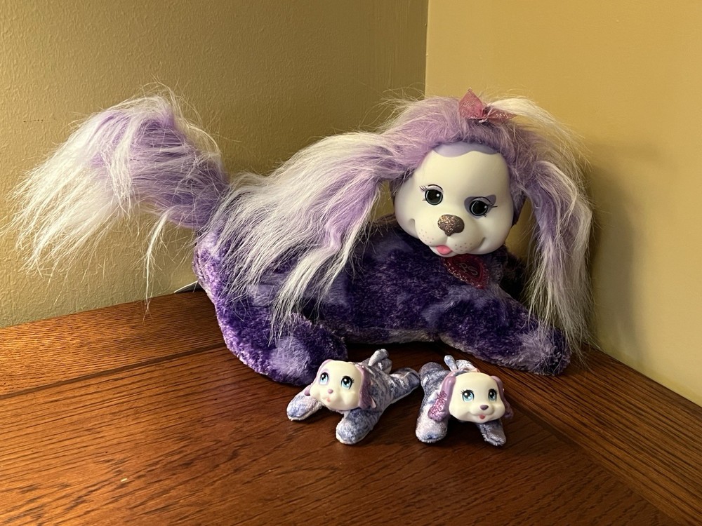 Puppy Surprise Tessa plush w/ 2 puppies