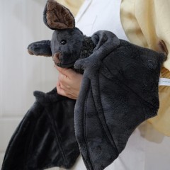 Enivtfz Large Bat Plush Toys, Creepy Goth Lifelike Bats Plushie Dolls, Soft H…