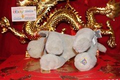 WEBKINZ WEIMARANER-COMES WITH UNUSED/SEALED CODE/TAG-NICE GIFT