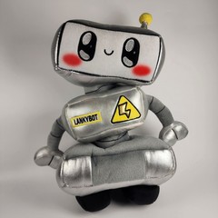 Official LankyBox LankyBot 13″ Light Up Plush Robot 2022