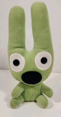 Vtg Hoops and Yoyo Plush Toy Green Hallmark Original Collectible Mini Figure