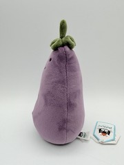Jellycat Vivacious Vegetables Egg Plant Food Plush, 7 inches – BRAND NEW!
