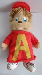 Alvin The Chipmunk 1990 Vintage Bagdasarian Productions Inc Plush Stuffed 16”