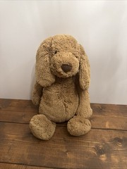 Jellycat Bashful Toffee Puppy Plush Dog Medium Brown Stuffed London Toys