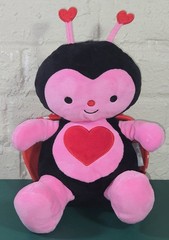 Hallmark 8″ LADYBUG Plush VALENTINE’S DAY Pre-owned