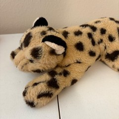FAO Schwarz Cheetah Plush Stuffed Animal Spotted 11″