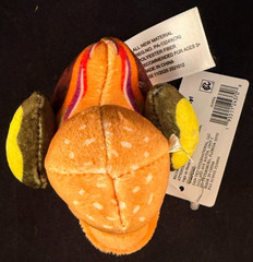 Dan Dee – Quackerz – Plush – Patty – Hamburger – Approx 3” High – Duck