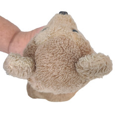VTG 1975 R Dakin Teddy Bear Plush 9″ Brown Stuffed Animal Ground Nutshells Korea