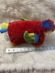 Tropical Parrot Pillow Pet Red Bird 11″ Multi-Color Plush Stuffed Animal Toy