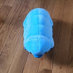 Build-A-Bear Workshop Blue Tardigrade Stuffed Animal Soft Plush Washable 2023