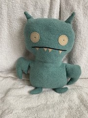 Ugly Doll Ice Bat Light Blue 13” Y2K Vintage Stuffed Plush