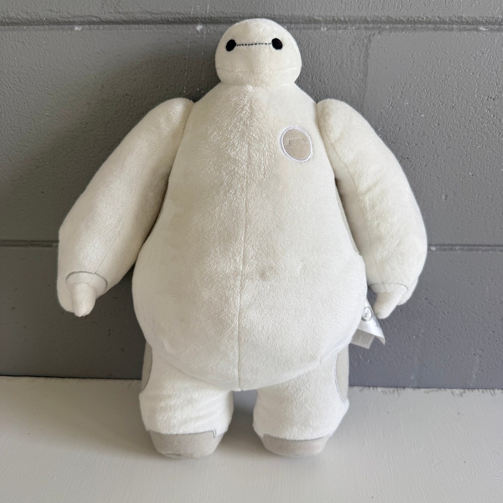Disney Store Big Hero 6 Baymax Plush 16″ Posable Jointed Arm Stuffed Toy