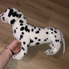 Via Hart Dalmatian Dog 17″ Plush Stuffed Stuffed Animal Posable Bendable Legs