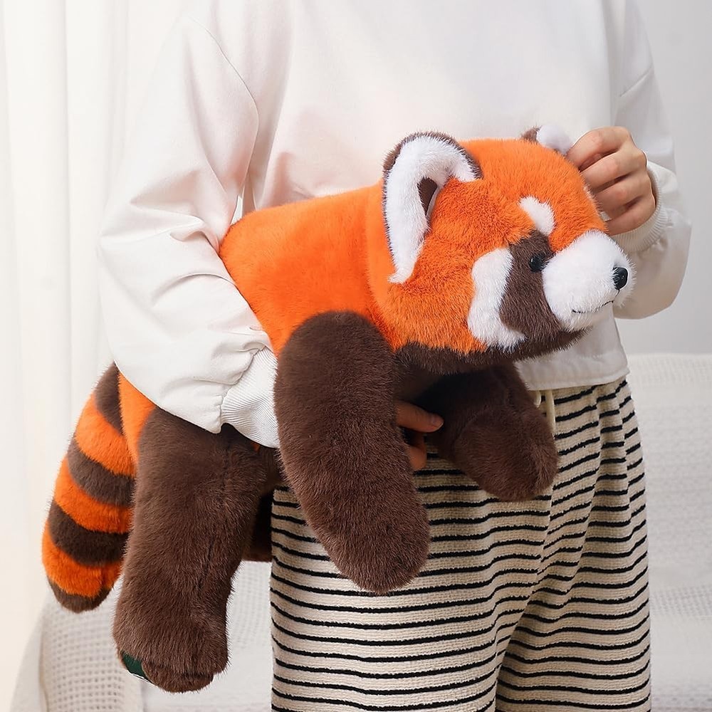 Labauxite Red Panda Plush Stuffed Animal – Sleeping 11.8 Inches, As Picture