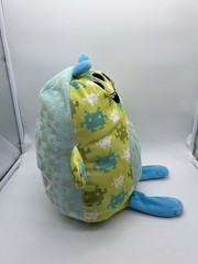 KIDS PREFERRED Cuddle Pals PIXEL THE ALIEN Plush green blue monster reversible