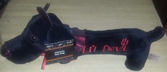 STUFFED TOY DOG “LI’L DEVIL” HOT DOG NEW W/ TAGS