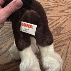 Gund Clydesdale Dale Brown Horse Plush Stuffed Animal 42984 11″