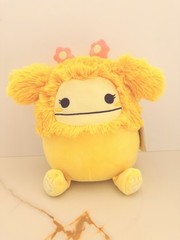 Original Squishmallows 8” Nomi The Yellow Bigfoot