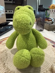Jellycat Vivi Crocodile Plush Toy Vivid Green Alligator Stuffed Retired 2014