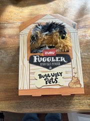 Fuggler Butt Ugly Pets Cheezee Calico Plush Cat New