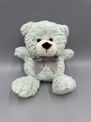 Animal Adventure Light Green Teddy Bear Plush 10” Stuffed Animal 2017