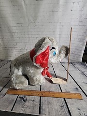 Vintage 1950’s-1960’s Mohair Elephant Timely Toys Brooklyn, N.Y. With Tags