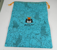Jellycat London Dust Protective Bag Drawstring Graphic Print 15 x 11 In Storage