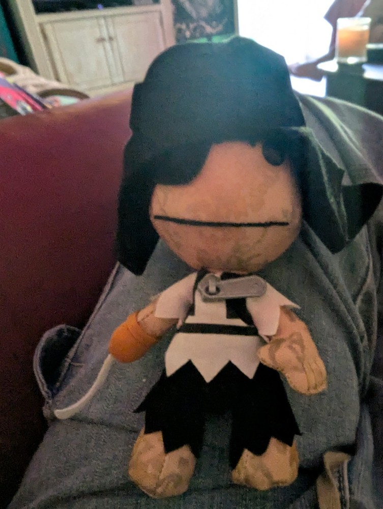 PlayStation Little Big Planet Sack Boy Plush Arr Pirate Stuffed Doll Figure Toy