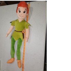 Peter Pan Disney Store London UK Large Stuffed Plush Doll 22in Long
