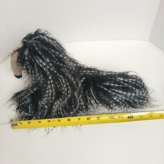 Portland Plush Avery The Anteater 12″ Stuffed Animal Black White Cute Zoo